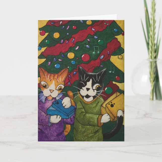 Öppnad Presenter Helgkort (Framsida)