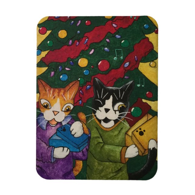 Öppnad Presenter Magnet (Vertikal)