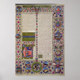 Öppnande av ord i Leviticus Poster