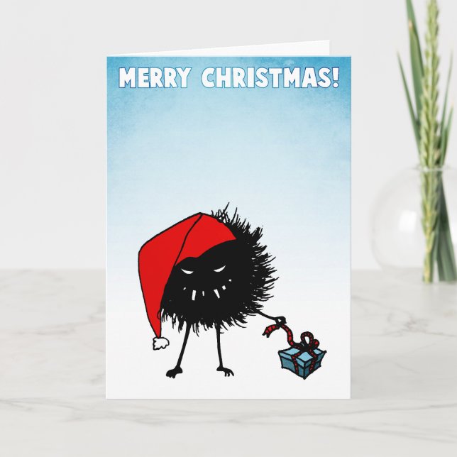 Öppnande dagordning för Jul Kryp Helgkort (Framsida)