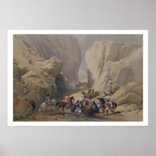 Öppnandet i Narrow Pass ovanför Siri Bo Poster