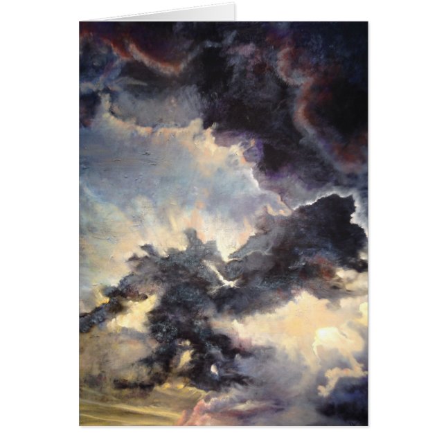 "Öppnar himmlar ", Hälsningskort (Framsidan)