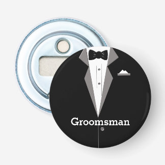 Öppnare för flaska för Groomsmansmokingkonst