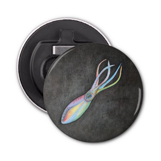 Öppnare för regnbågetioarmad bläckfiskflaska (Framsidan)