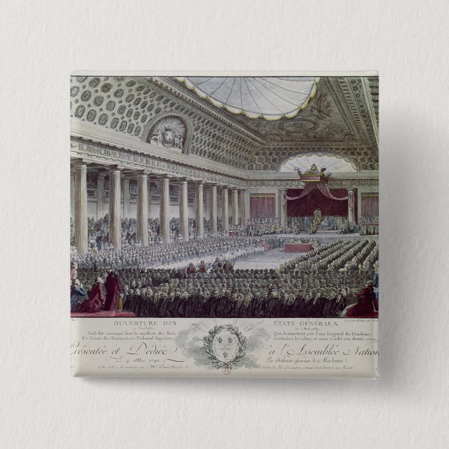 Öppning av godsgeneralen på Versailles Knapp (Framsida)