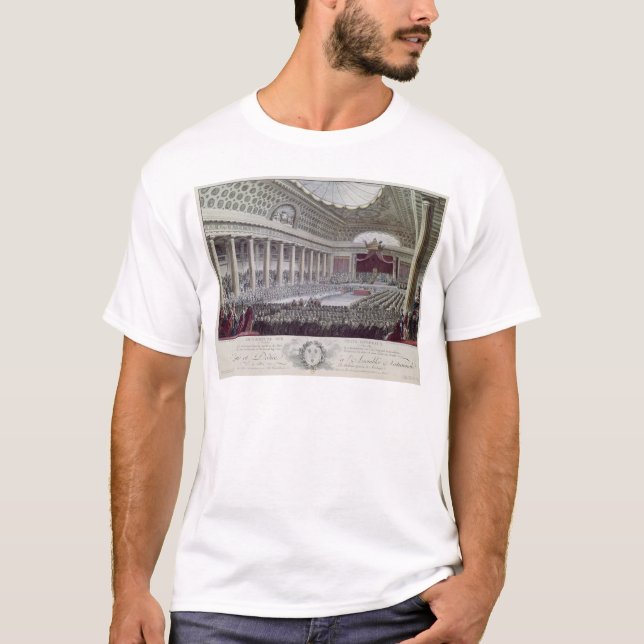 Öppning av godsgeneralen på Versailles T-shirt (Framsida)