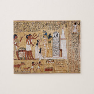 Öppning av munceremoniboken av deadna pussel