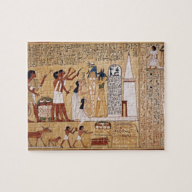 Öppning av munceremoniboken av deadna pussel (Horisontell)