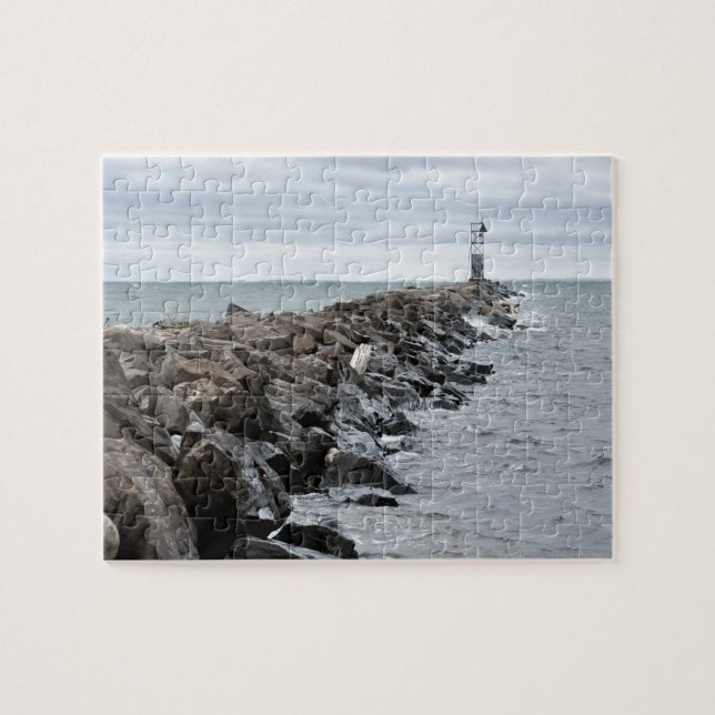 Öppningen på sjön Montauk pekar Pussel (Horisontell)