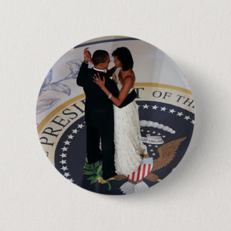Öppnings- boll för Barack och Michelle Obama dans Knapp