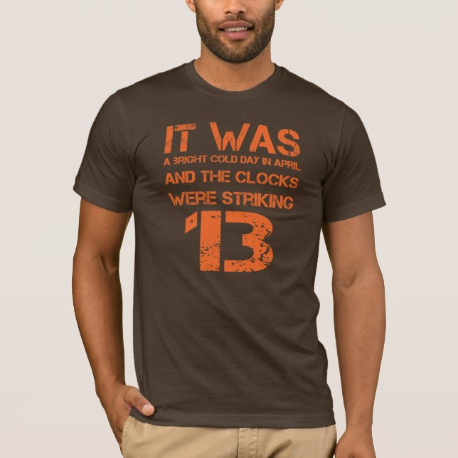 Öppningsrad 1984 T Shirt (Framsida)