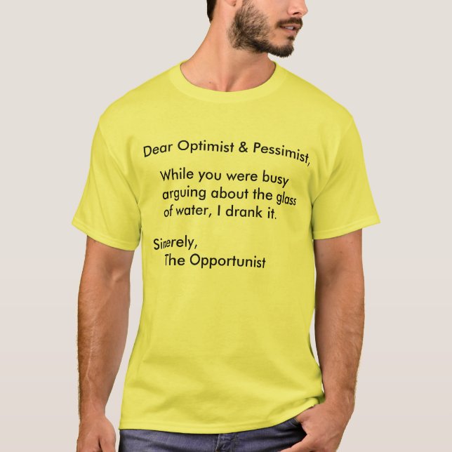 OpportunistT-tröja T-shirt (Framsida)