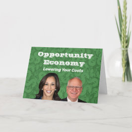 Opportunity Economy Harris Walz 2024 Kort