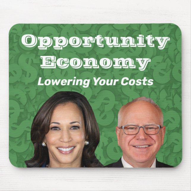 Opportunity Economy Harris Walz 2024 Musmatta (Framsidan)