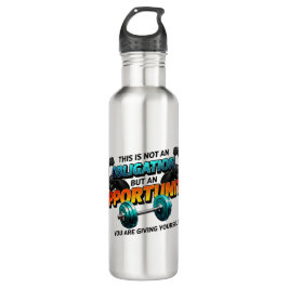 Opportunity Not Obligation Gym Quote