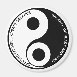 Opposite Energies, Skapa Balance Yin Yang Magnet