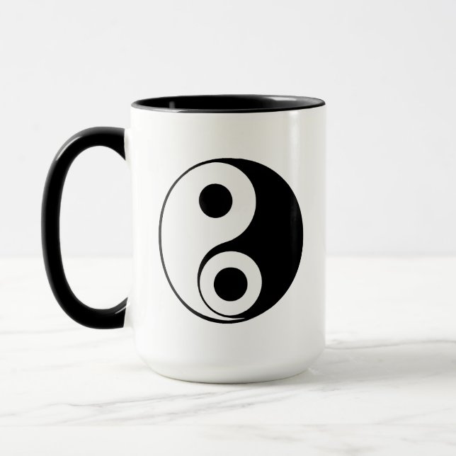 Opposite Energies, Skapa Balance Yin Yang Mugg (Vänster)