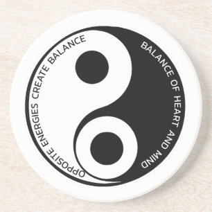 Opposite Energies, Skapa Balance Yin Yang Underlägg