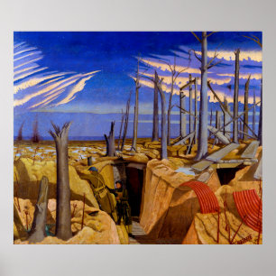 Oppy Wood av John Nash (1917) Poster