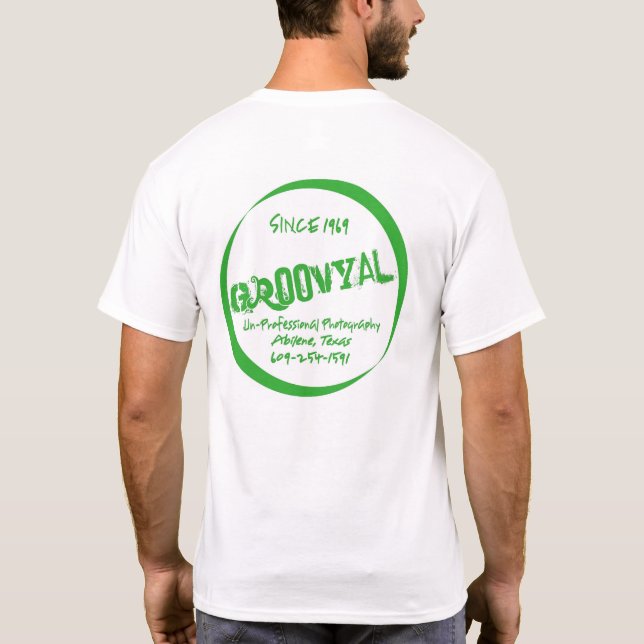 Oprofessionell fotografi t shirt (Baksida)