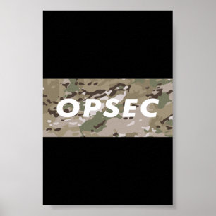 OPSEC - Driftsäkerhet Poster