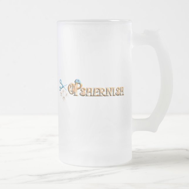 opshernish frostat ölglas (Höger)