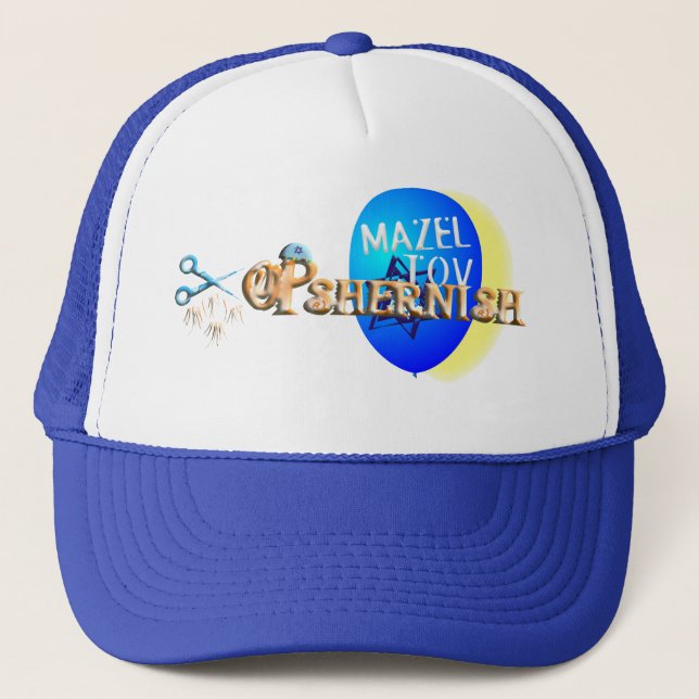 opshernish truckerkeps (Framsida)
