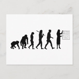 Optemetrist Optical Öga Doktor Evolution Öga Diagr Vykort