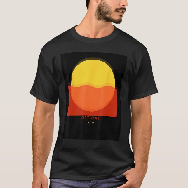 Optical Illusion T Shirt (Framsida)