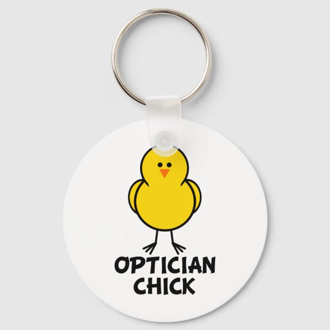 Optician-Chick Nyckelring (Framsida)
