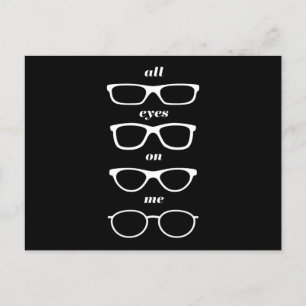Optician Öga on Me Optician Glass Vykort