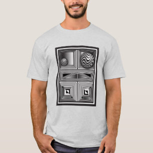 Optik genom former T-Shirt