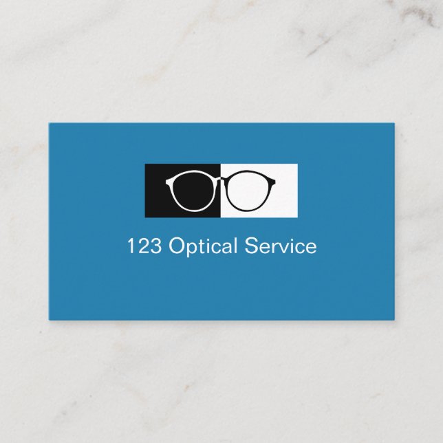 Optikal Vision Care Store Visitkort (Framsida)