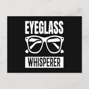 Optiker Glasögon Viska Glasögon Vykort