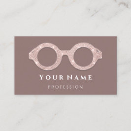 Optikerglasögon med rökfri Öga- i Ro Visitkort