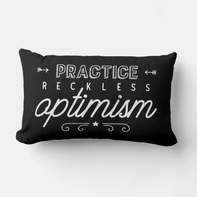 Optimera typografi för återföring av opreckless lumbarkudde (Framsida)