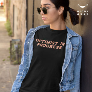 Optimering under förlopp - praktiskt citattecken t shirt