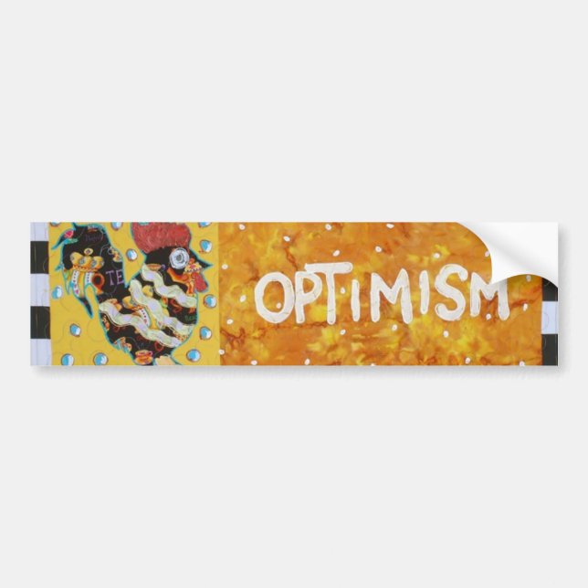 Optimism Bildekal (Framsidan)