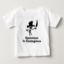 Optimism Pirat är smittsamt Tee Shirt