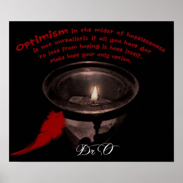 Optimism Poster (Framsidan)