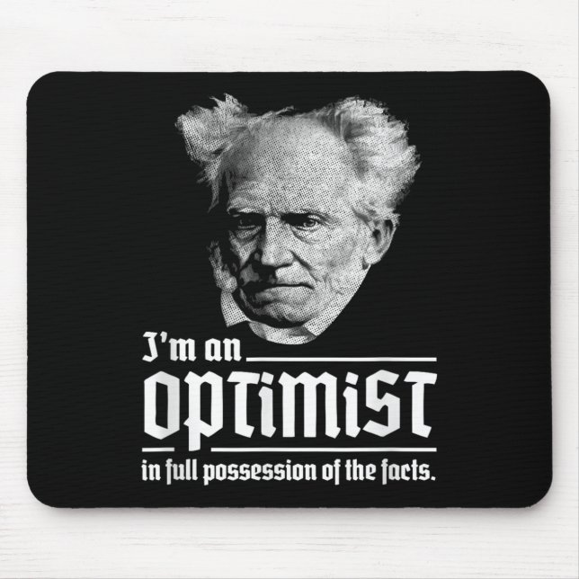 Optimist Arthur Schopenhauer Pessimism Pessimist P Musmatta (Framsidan)