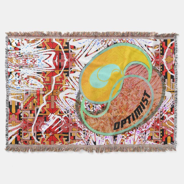 Optimist Modern Mönster Blanket Filt (Framsidan)