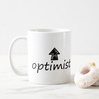 'optimist' Mug Kaffemugg