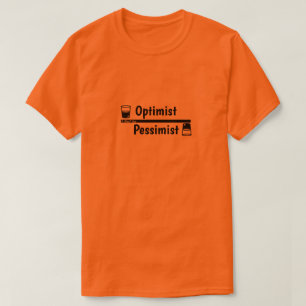Optimist/Pessimist - En MisterP-skift T Shirt