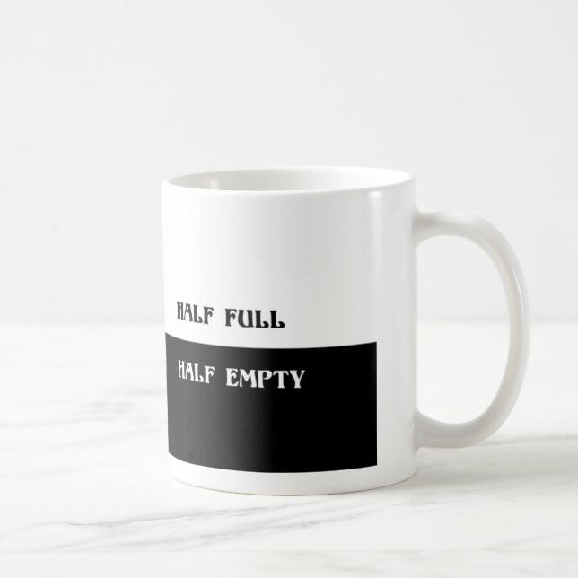 Optimist Pessimist Mugg (Höger)