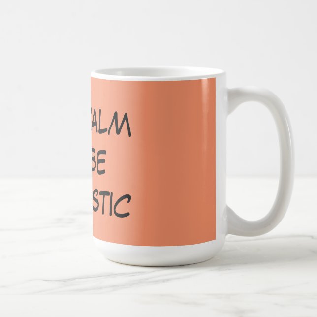 Optimistisk citationsteckenkaffemugg mugg (Höger)