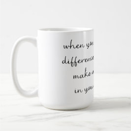 Optimistisk kaffekopp