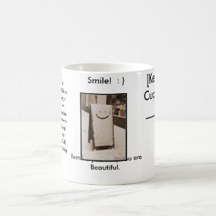 Optimistisk kopp:) kaffemugg