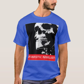 Optimistisk nihilist - Vintage Skull Skeleton T-Sh T Shirt