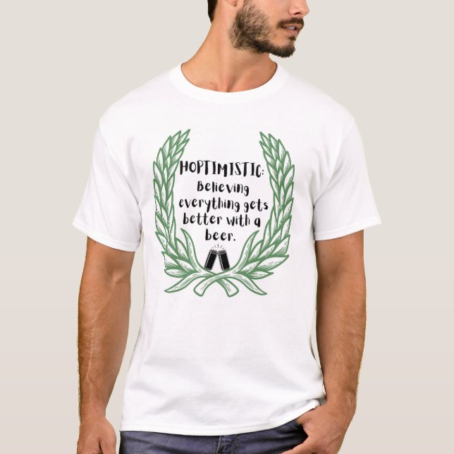 optimistisk t shirt (Framsida)
